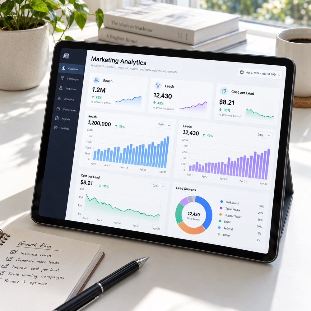 Results dashboard