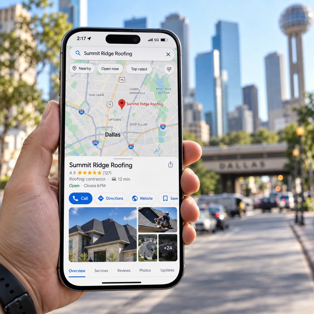Google Maps presence