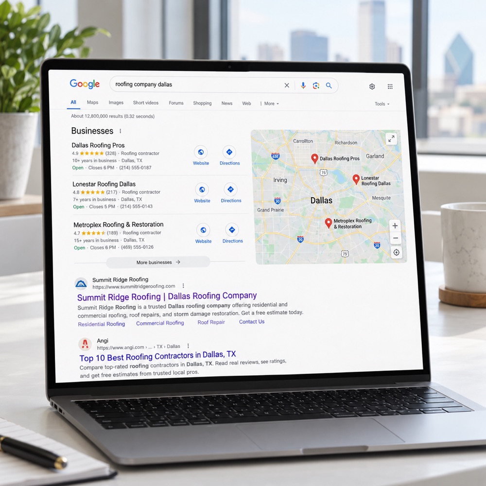 Local search results